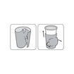 Picture of PAPER CUP SLEEVES DINOSAUR 29.5X10CM - 6 PACK